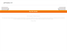 Tablet Screenshot of gathergetgo.com